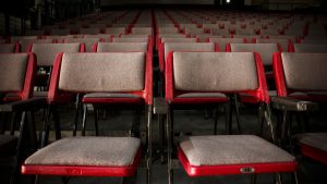 Chairs for audience